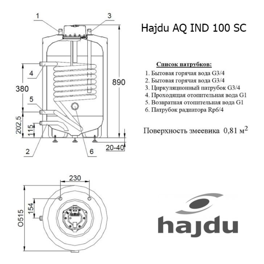 Hajdu AQ IND SC 100